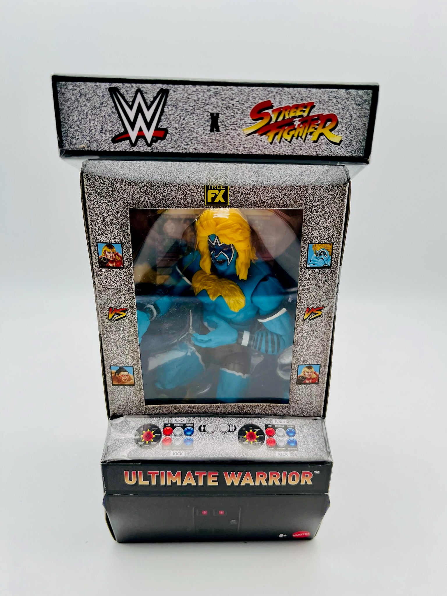 WWE Elite Collection | Ultimate Warrior (Street Fighter) | OVP