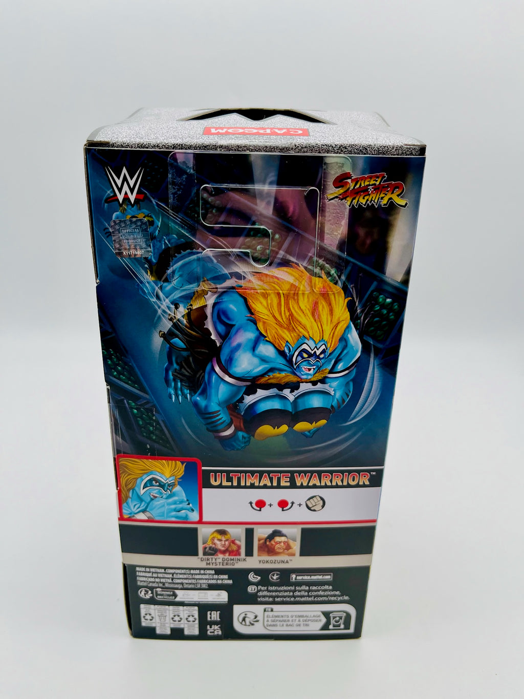 WWE Elite Collection | Ultimate Warrior (Street Fighter) | OVP