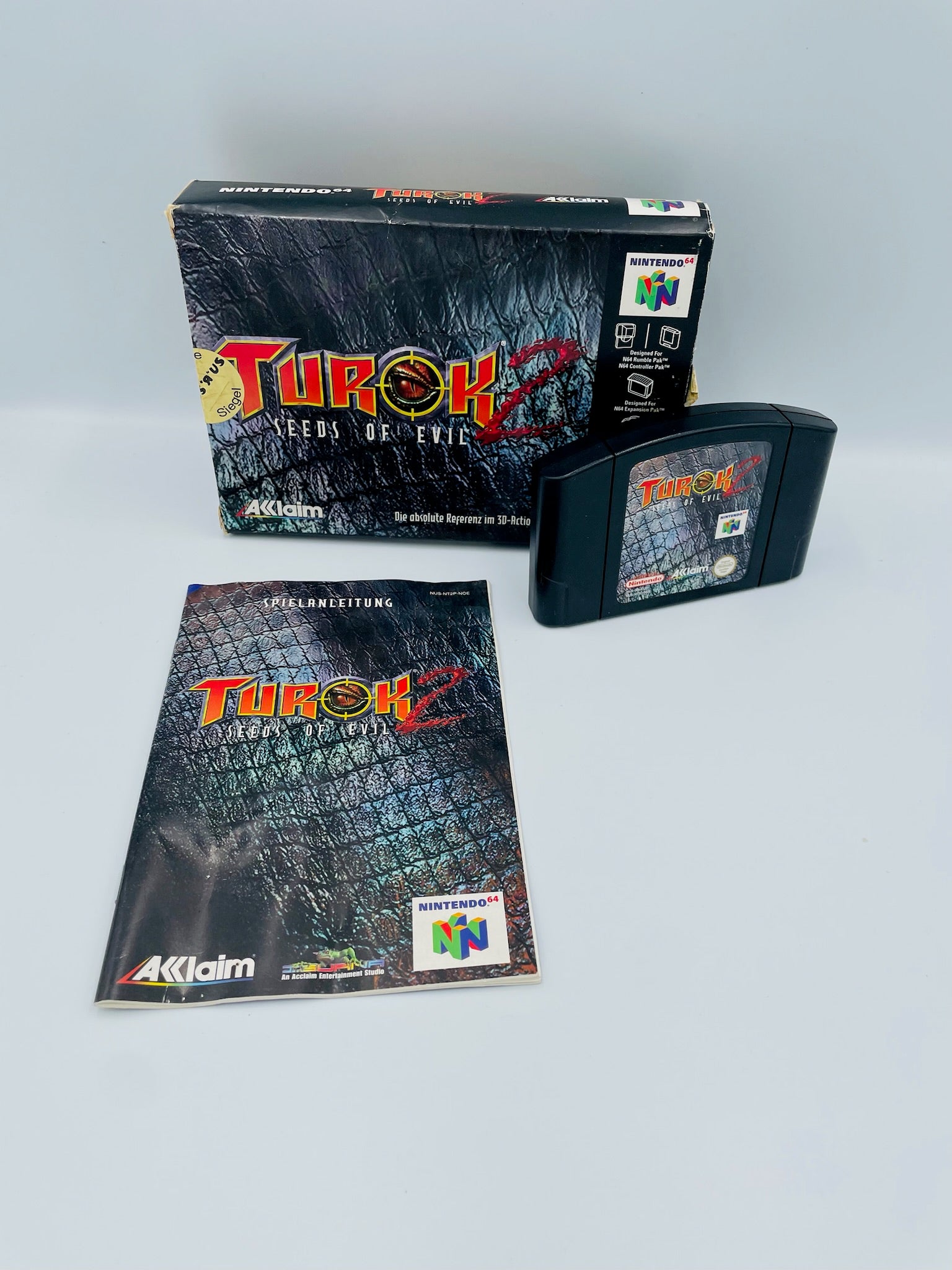 Nintendo 64 | Turok 2: Seeds of Evil | CIB