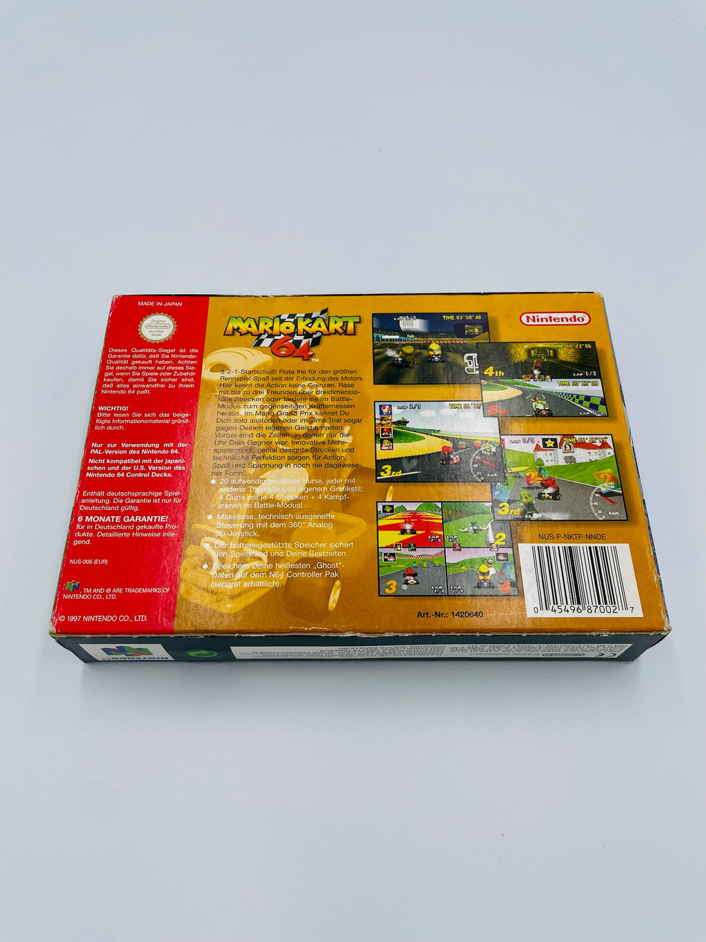 Nintendo 64 | Mario Kart 64 | CIB