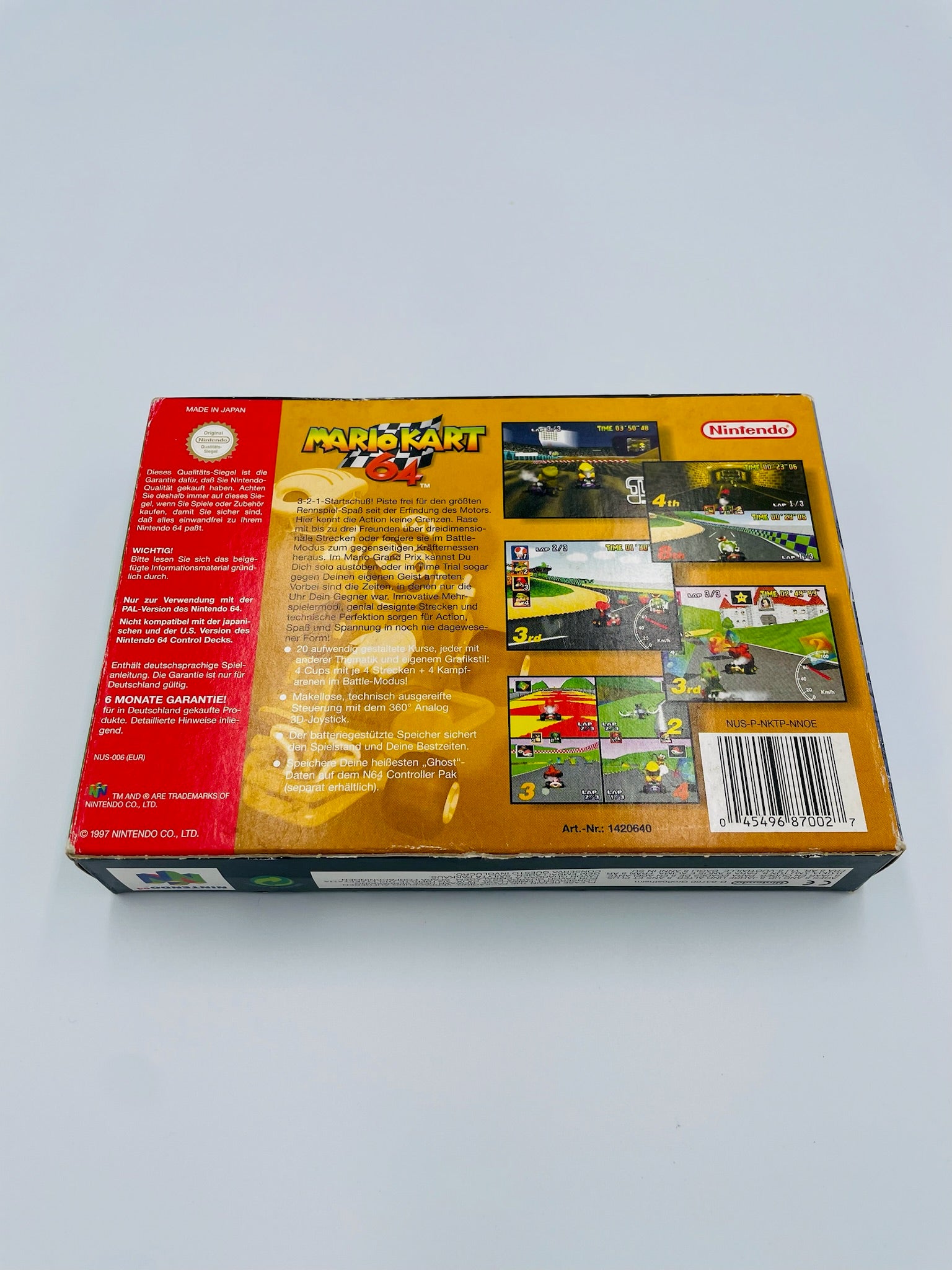 Nintendo 64 | Mario Kart 64 | CIB