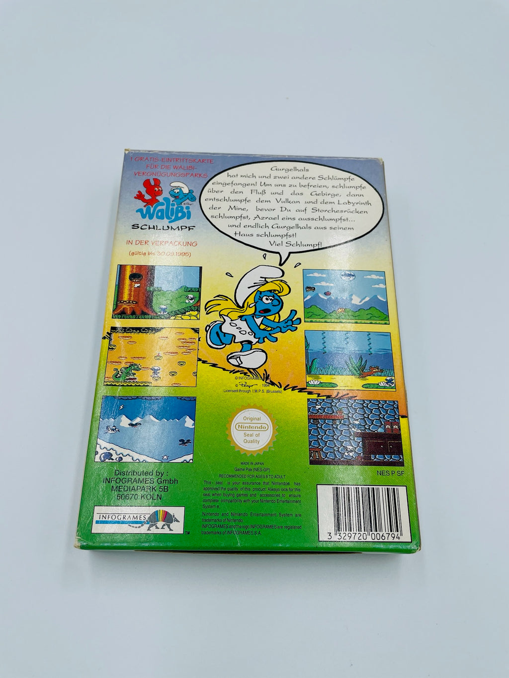 NES | Die Schlümpfe | CIB