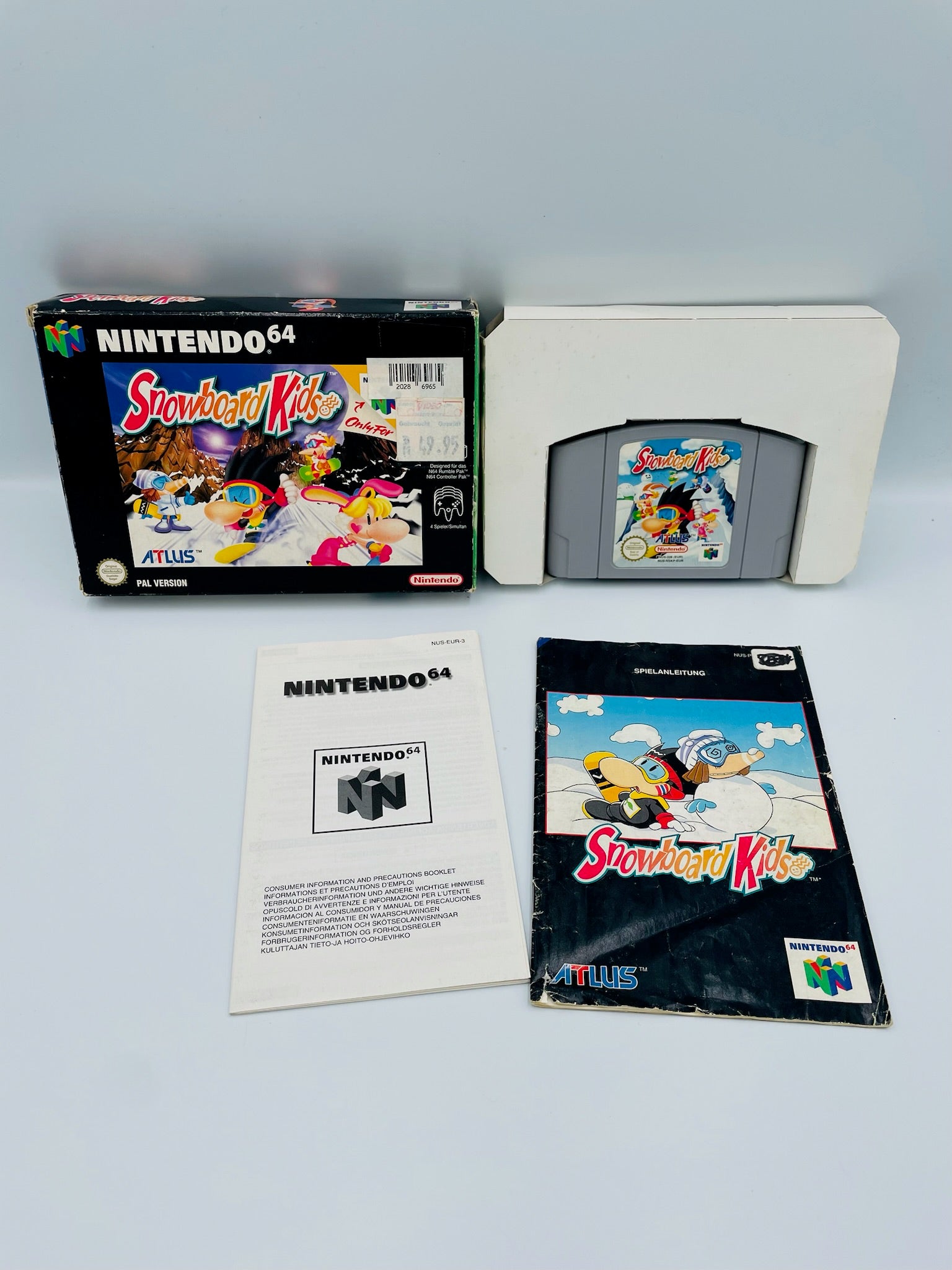 Nintendo 64 | Snowboard Kids | CIB