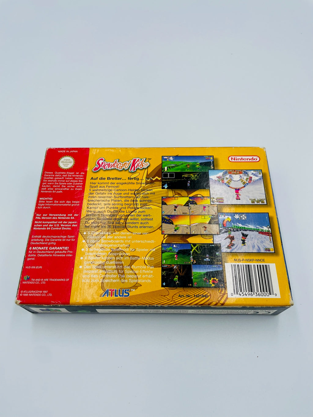 Nintendo 64 | Snowboard Kids | CIB