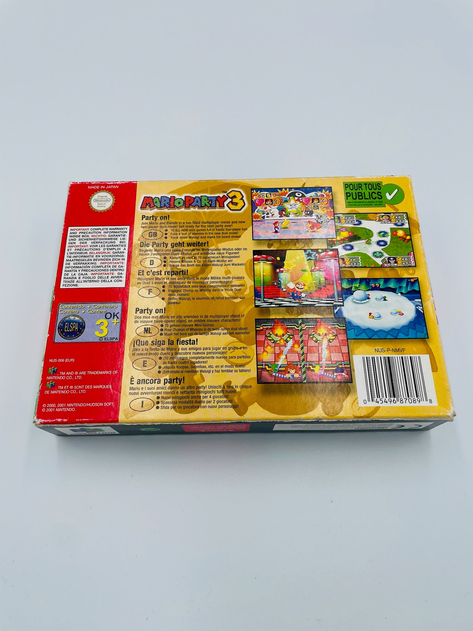 Nintendo 64 | Mario Party 3 | CIB