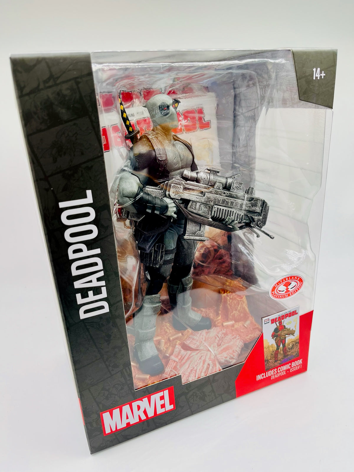 Marvel | McFarlane Deadpool X-Force Platinum Edition | OVP