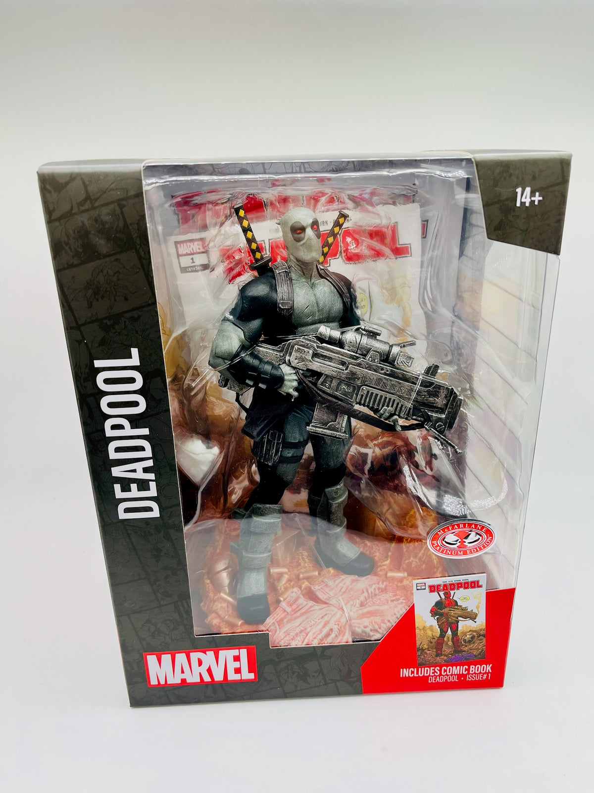 Marvel | McFarlane Deadpool X-Force Platinum Edition | OVP