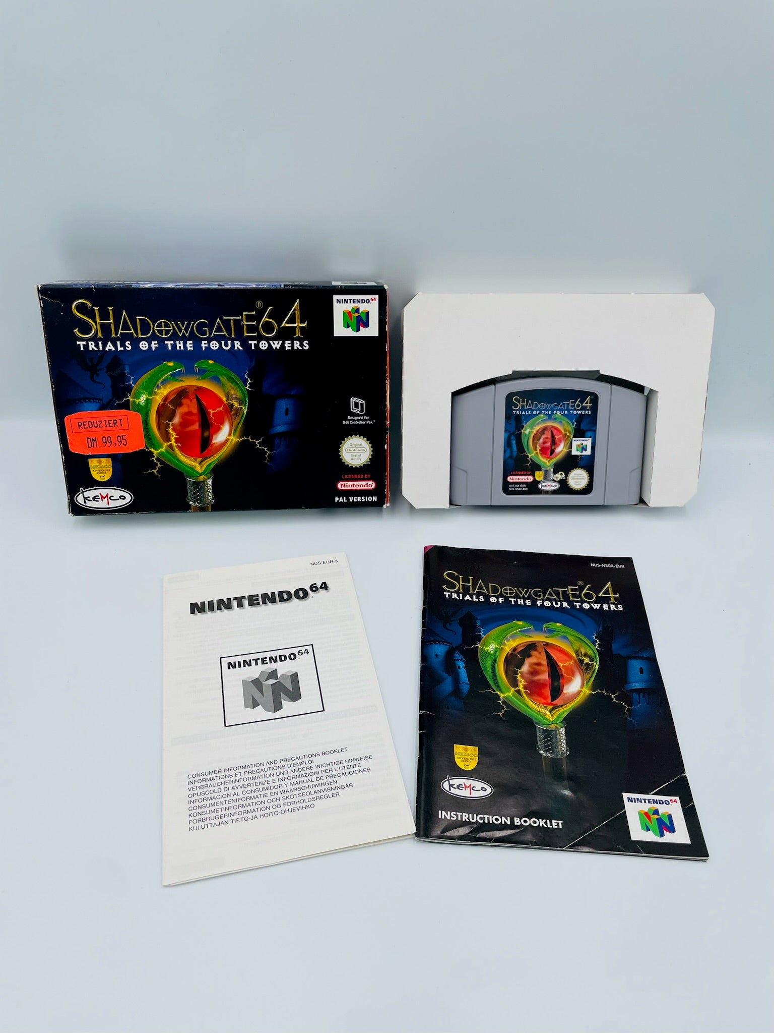 Nintendo 64 | Shadowgate 64: Trials of the Four Towers | CIB