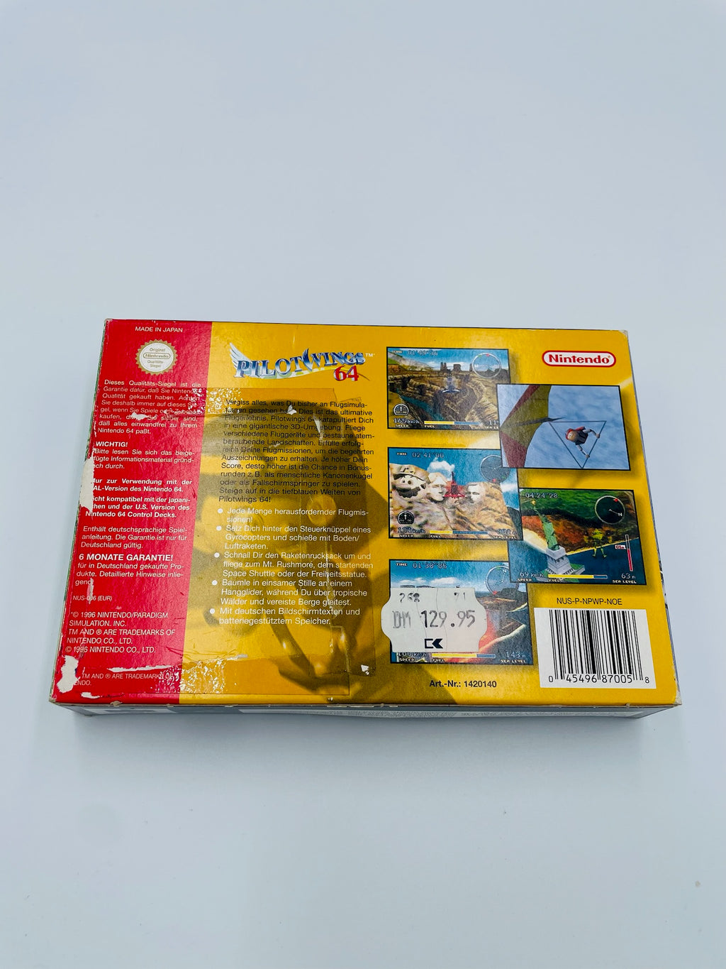 Nintendo 64 | Pilotwings 64 | CIB
