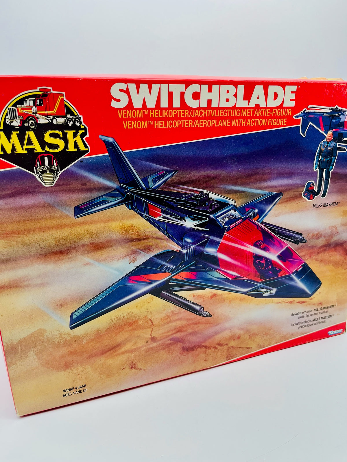 M.A.S.K. Switchblade (Venom) mit Miles Mayhem – Kenner