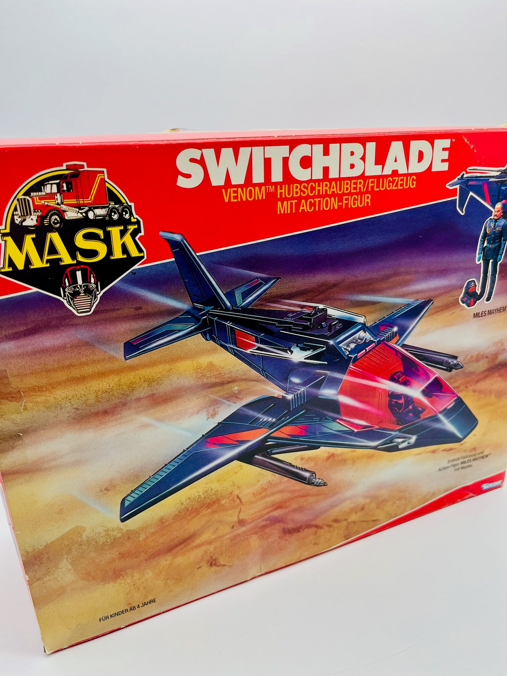 M.A.S.K. Switchblade (Venom) mit Miles Mayhem – Kenner
