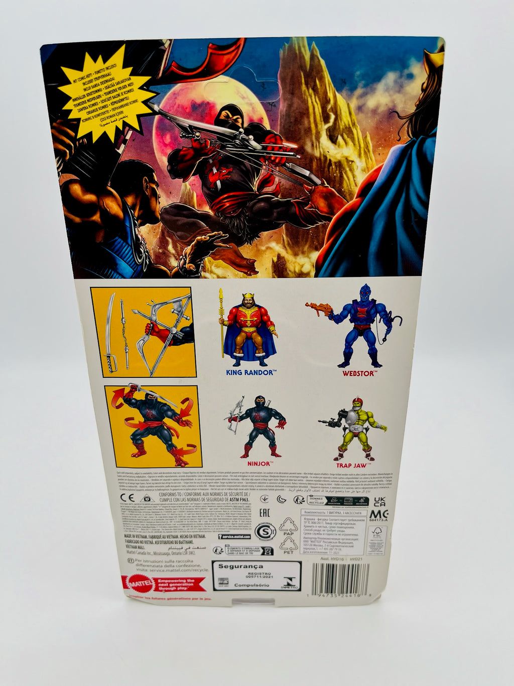 MOTU | Ninjor | Masters of the Universe | OVP | Mattel