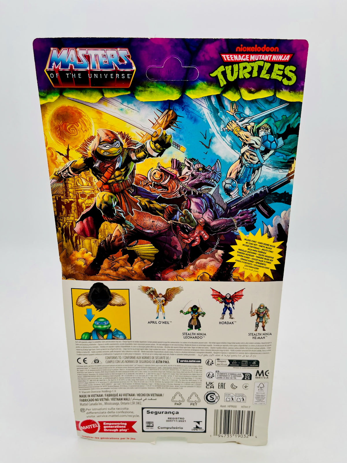 MOTU x TMNT | Stealth Ninja Leonardo | OVP