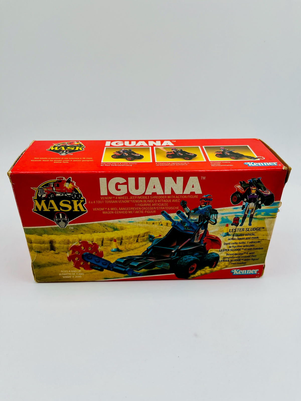 M.A.S.K. Iguana Fahrzeug mit Figur und OVP