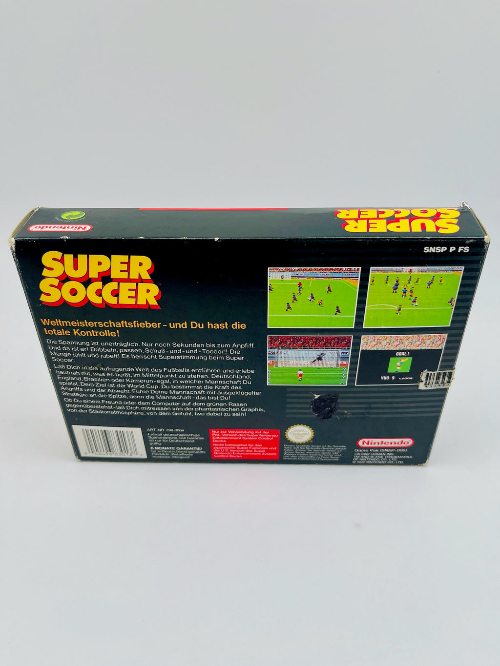 SNES | Super Soccer | CIB