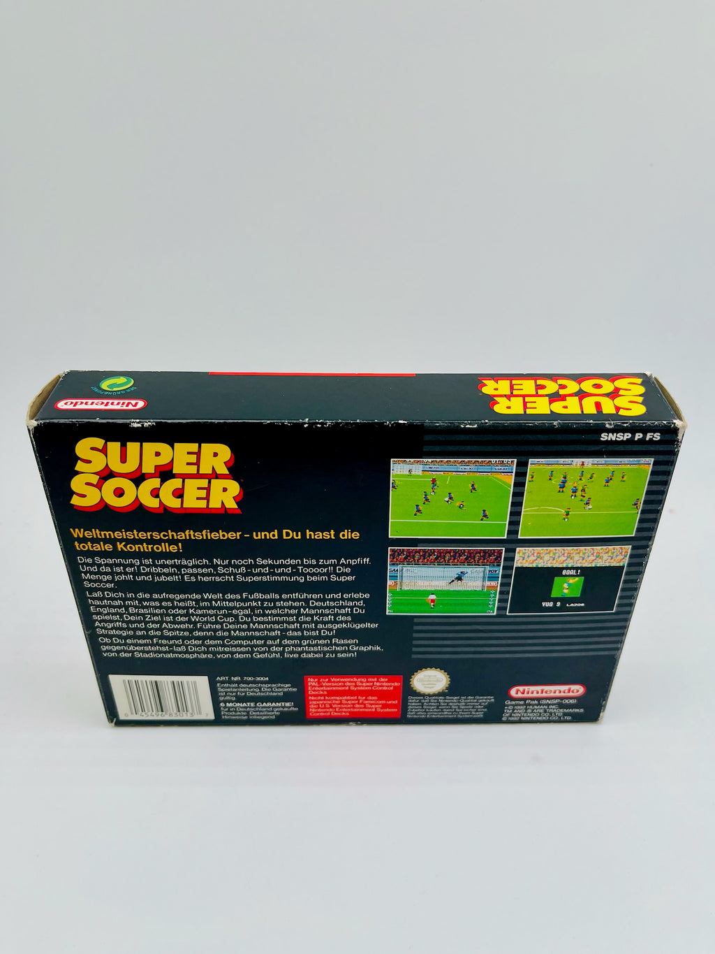 SNES | Super Soccer | CIB
