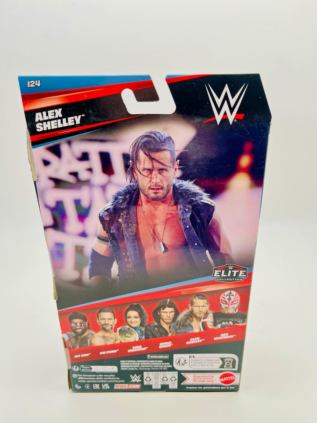WWE Elite Collection Alex Shelley - OVP