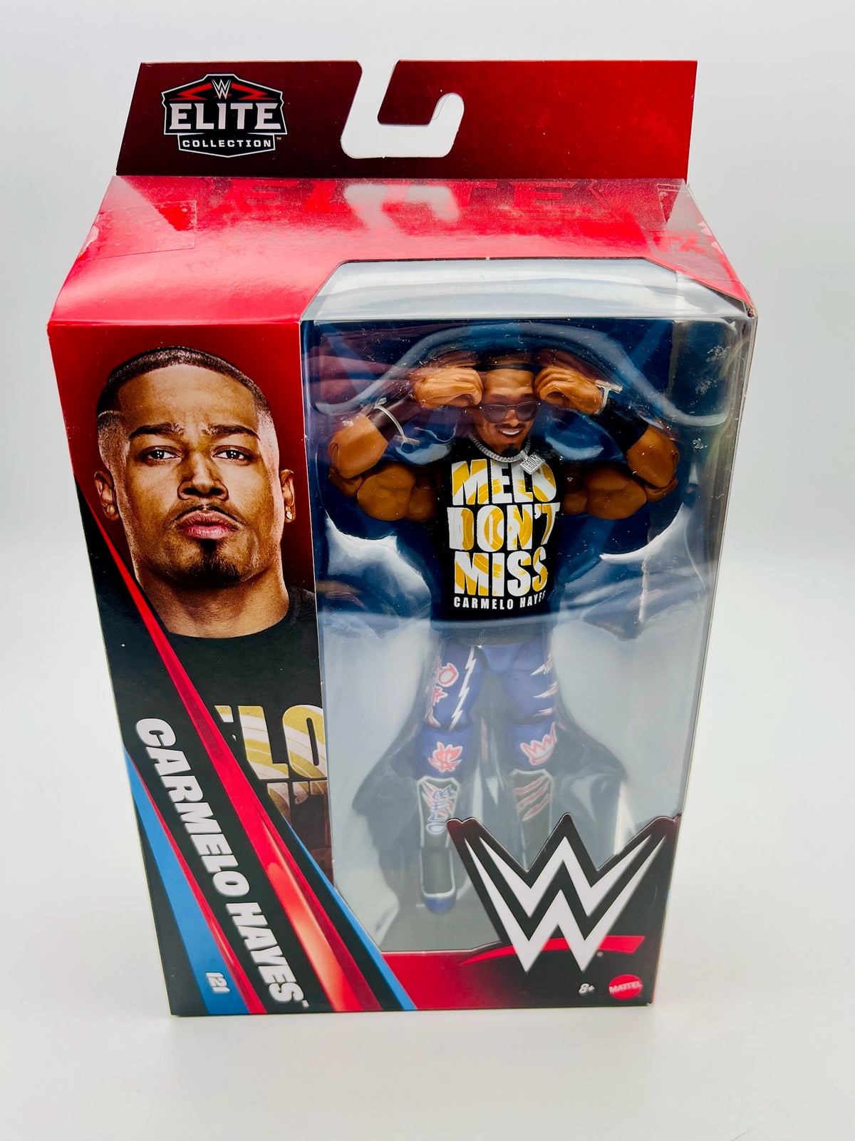 WWE Elite Collection Carmelo Hayes Actionfigur CIB