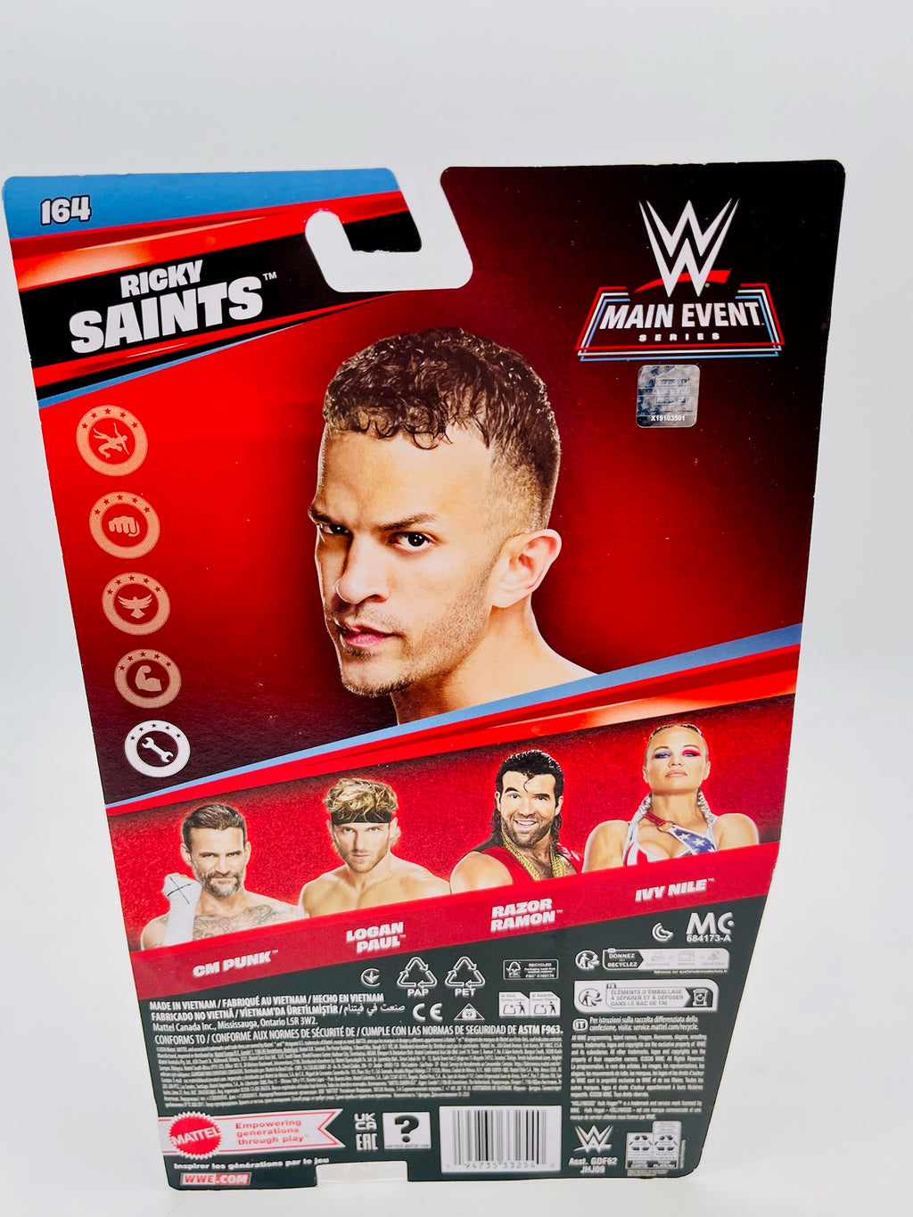 WWE Main Event | Ricky Saints | Actionfigur