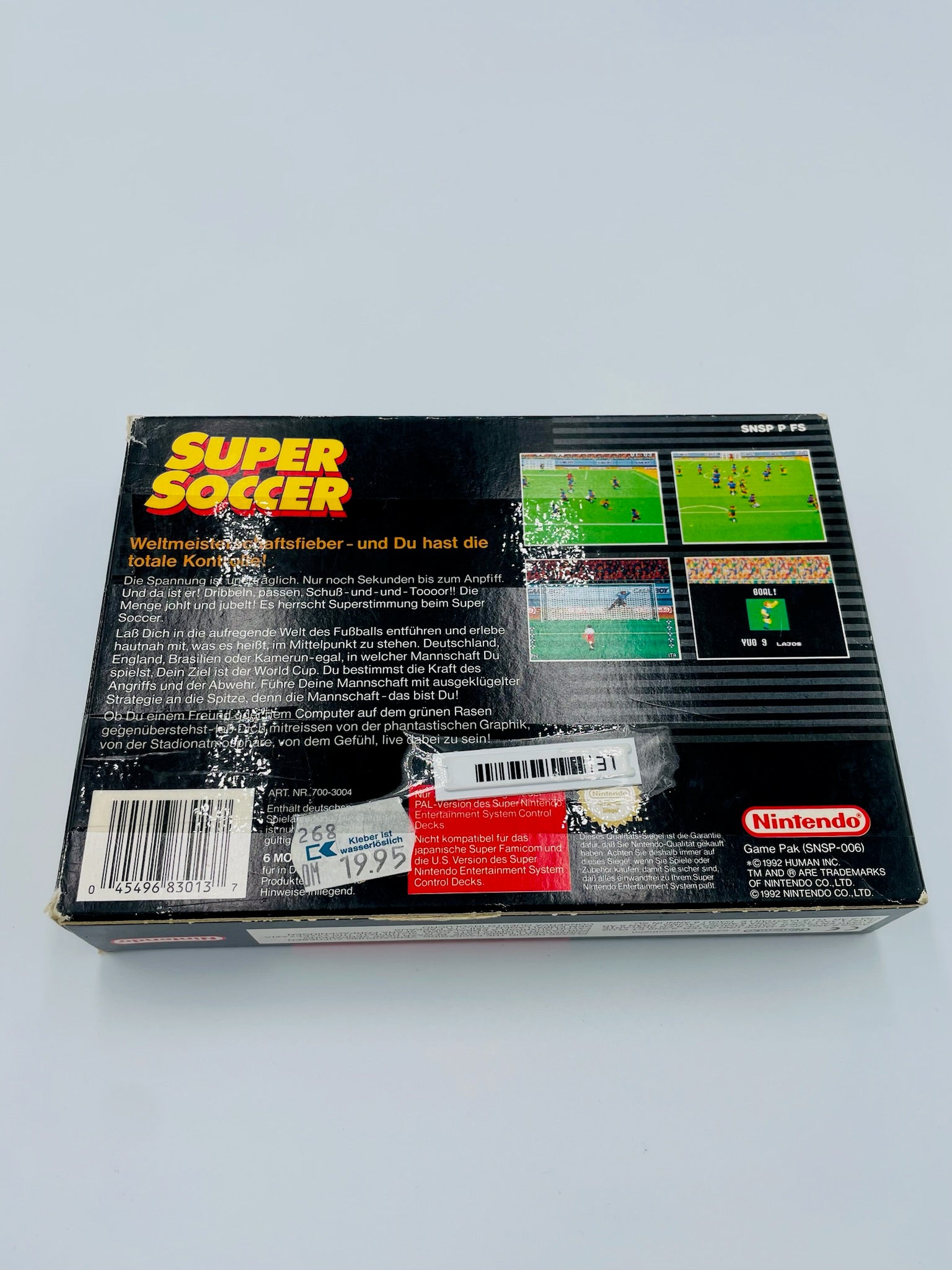 SNES | Super Soccer | CIB