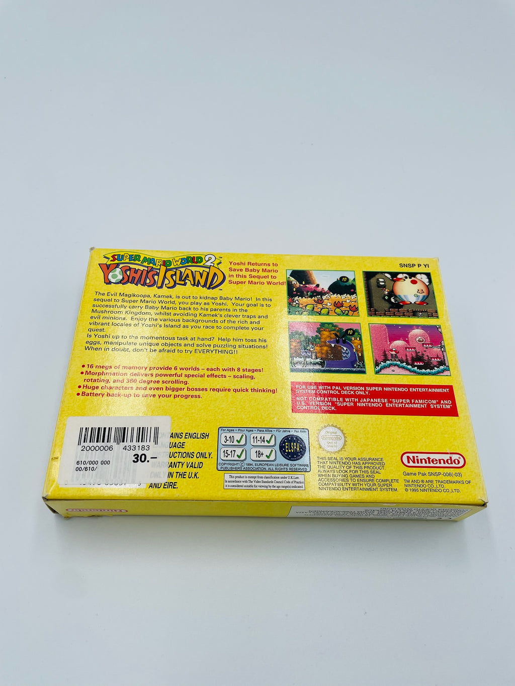 SNES | Super Mario World 2: Yoshi's Island | CIB
