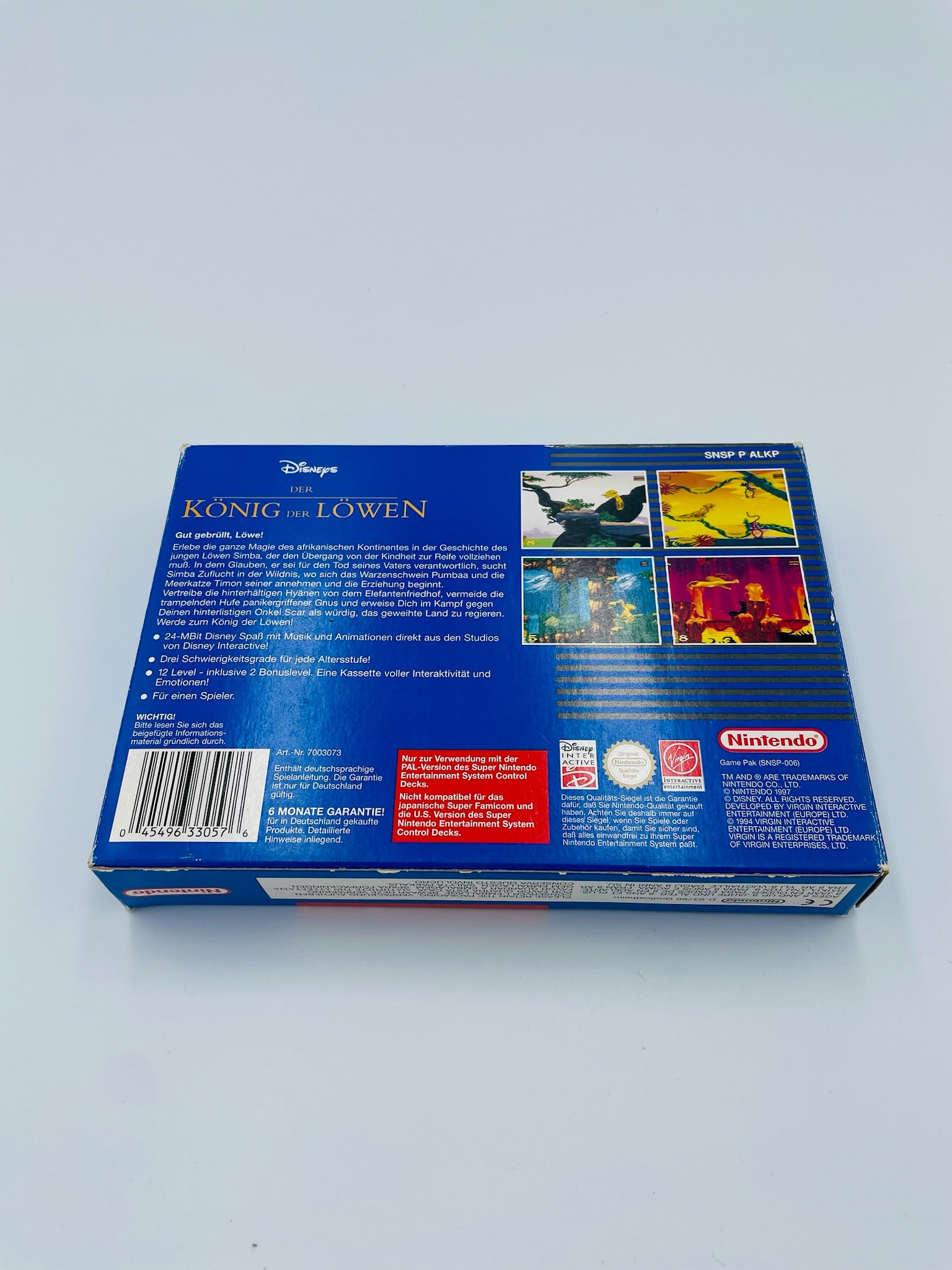 SNES | Disneys Der König der Löwen | CIB