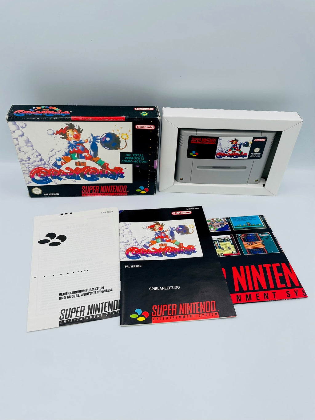 SNES | Kid Klown in Crazy Chase | CIB
