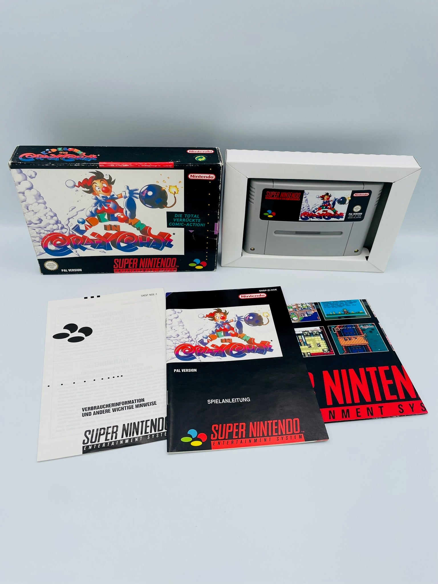 SNES | Kid Klown in Crazy Chase | CIB