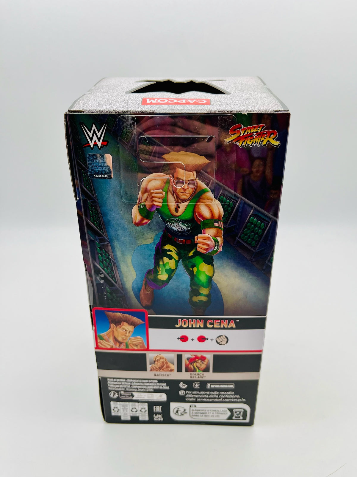 WWE | John Cena Street Fighter Edition | OVP
