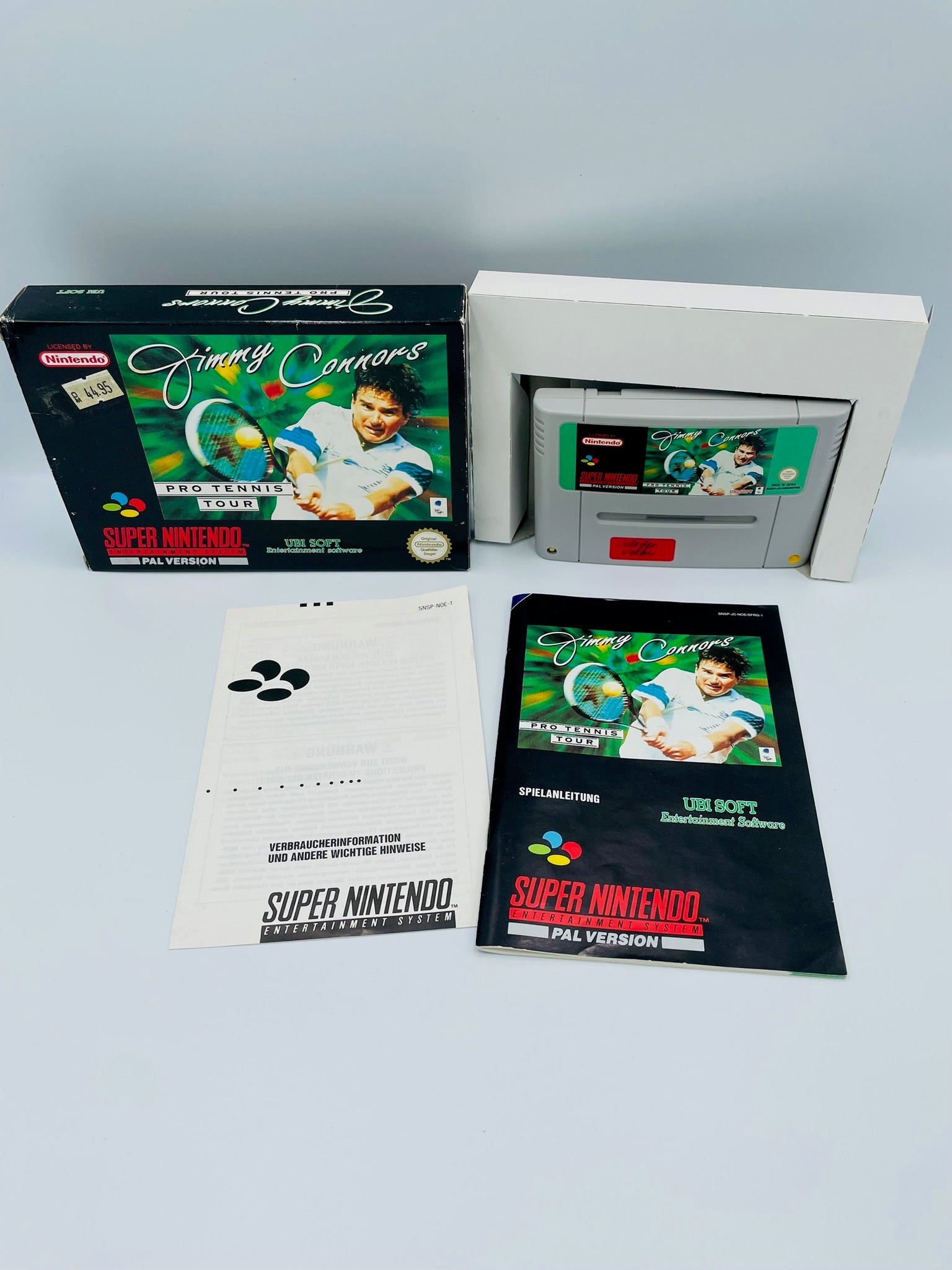 SNES | Jimmy Connors Pro Tennis Tour | CIB