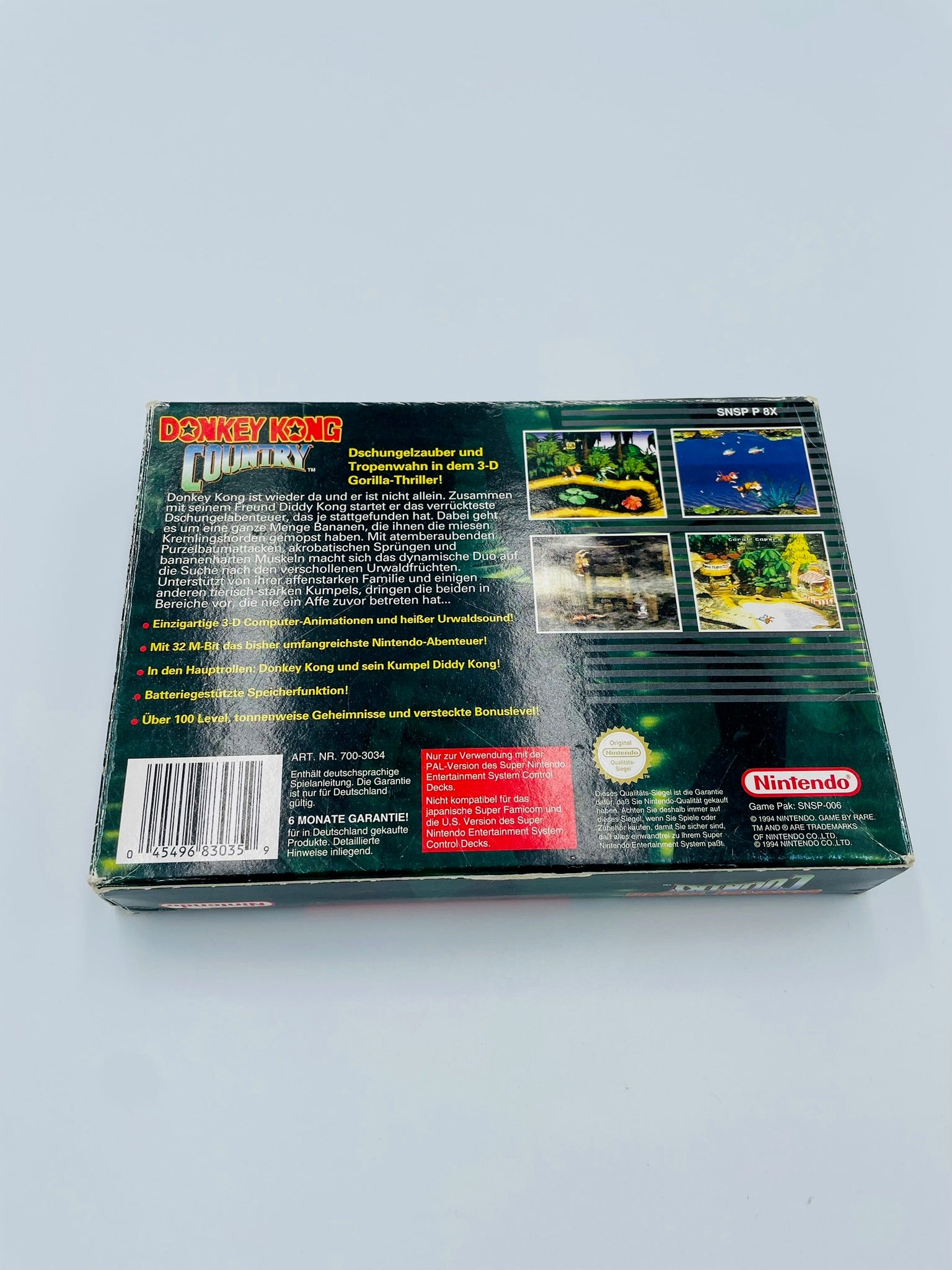 SNES | Donkey Kong Country | CIB