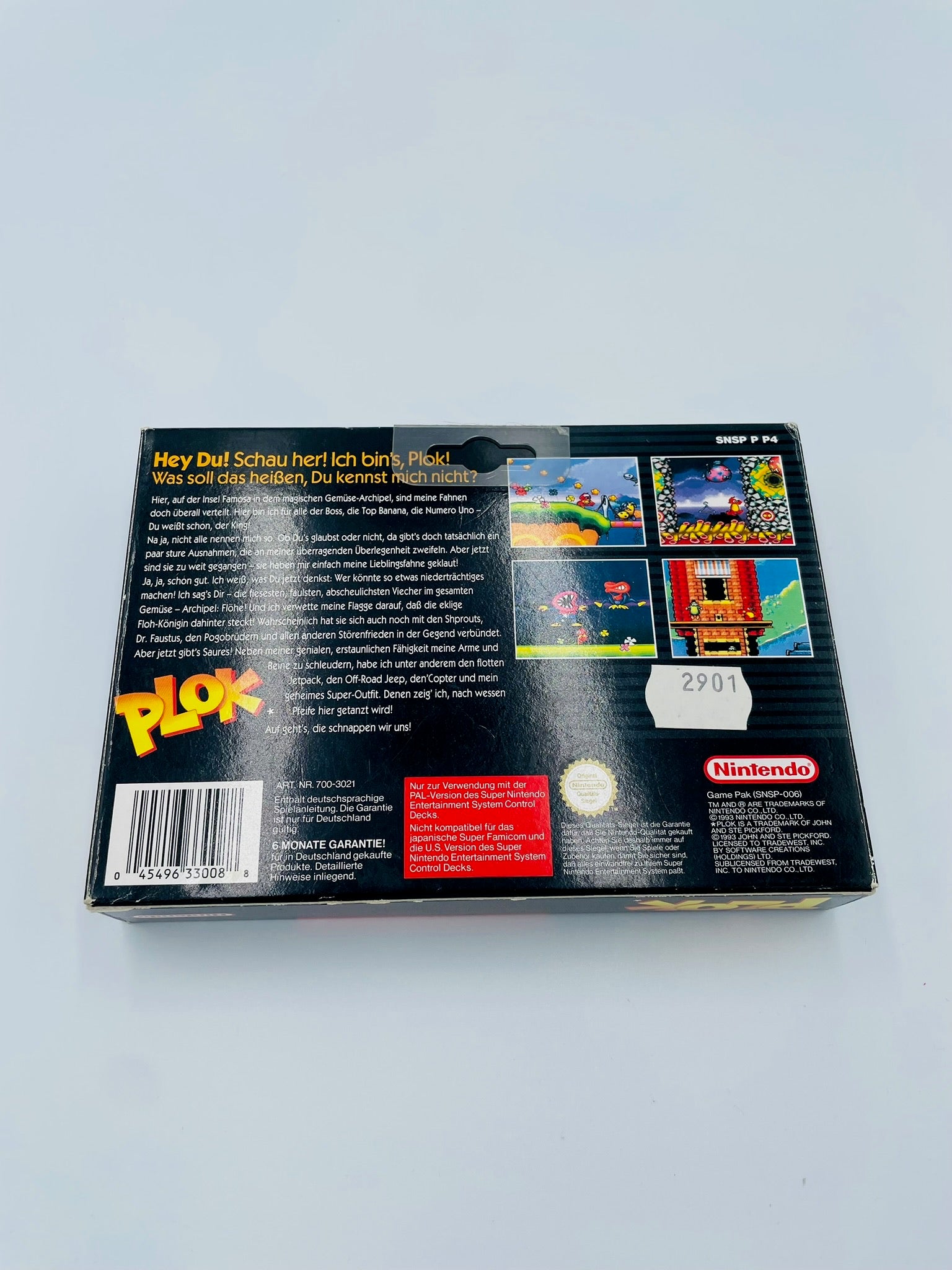 SNES | Plok | CIB