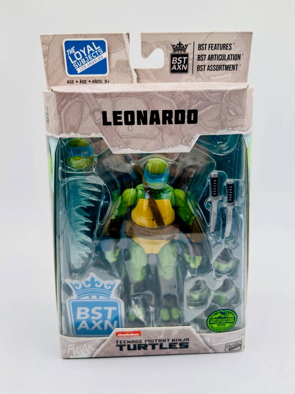 TMNT x BST AXN | Leonardo Actionfigur | OVP