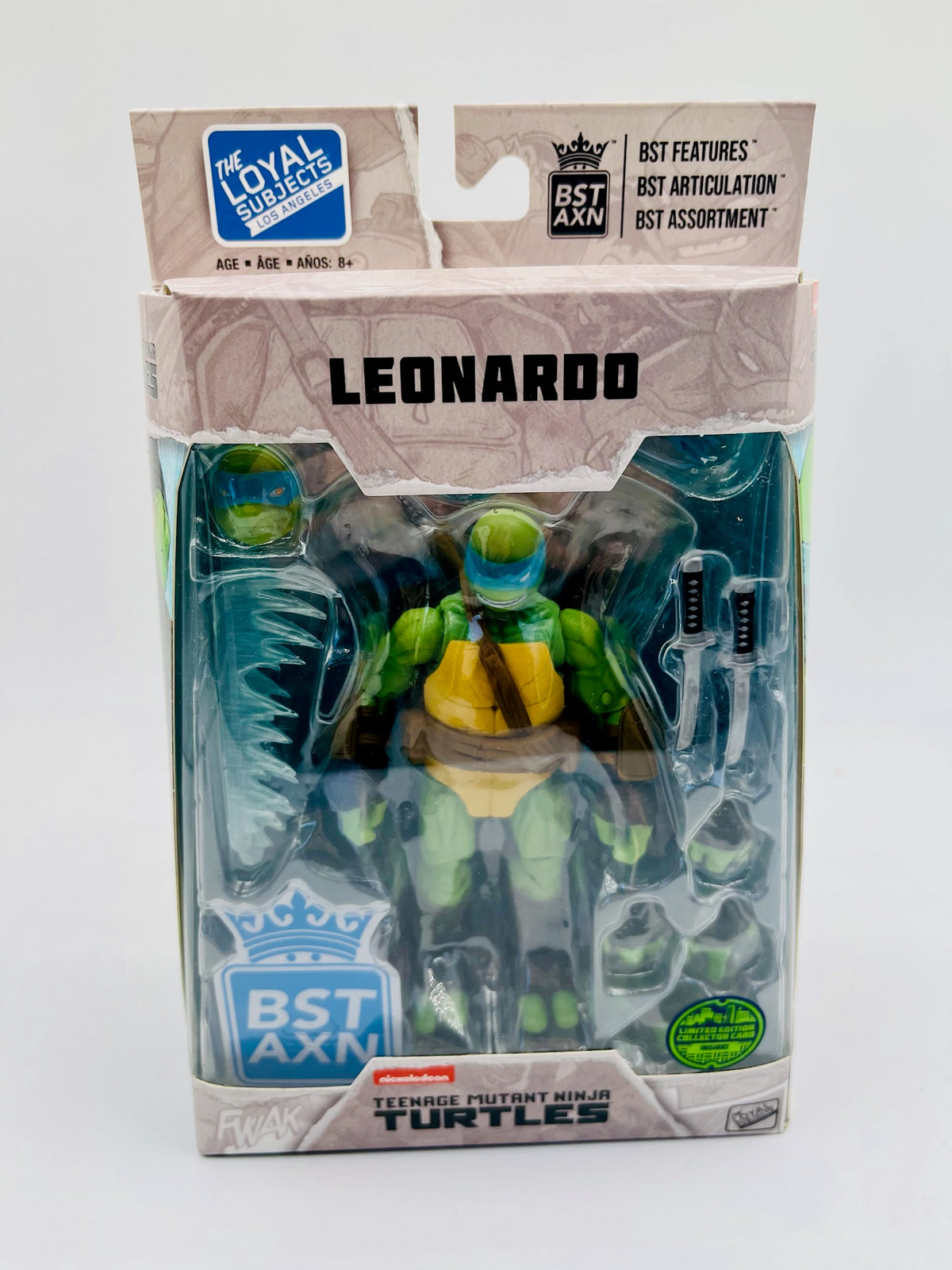 TMNT x BST AXN | Leonardo Actionfigur | OVP