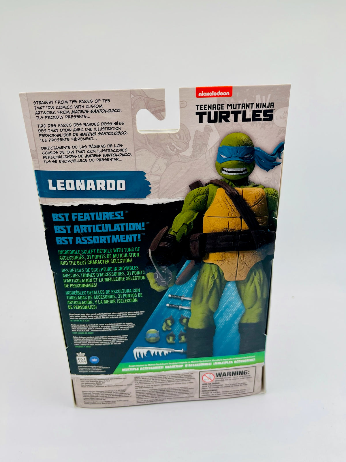 TMNT x BST AXN | Leonardo Actionfigur | OVP