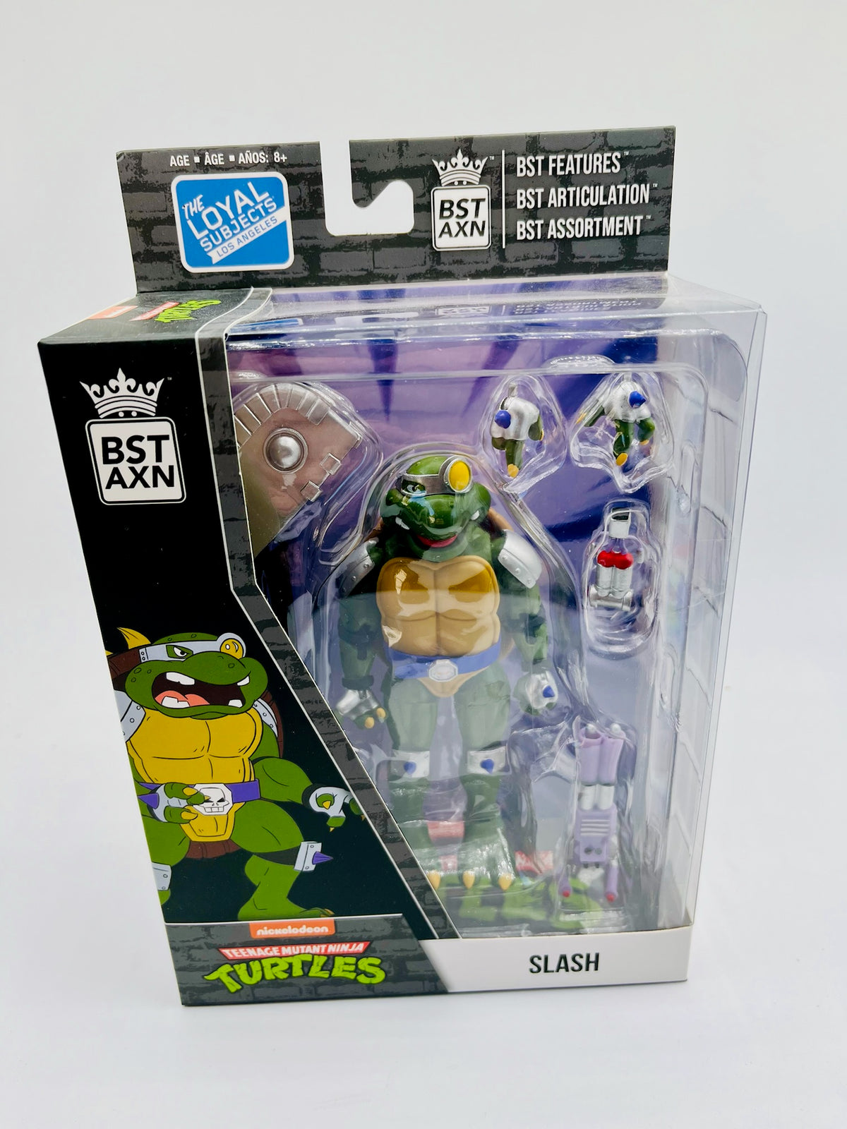 TMNT x BST AXN | Slash Action Figure | OVP