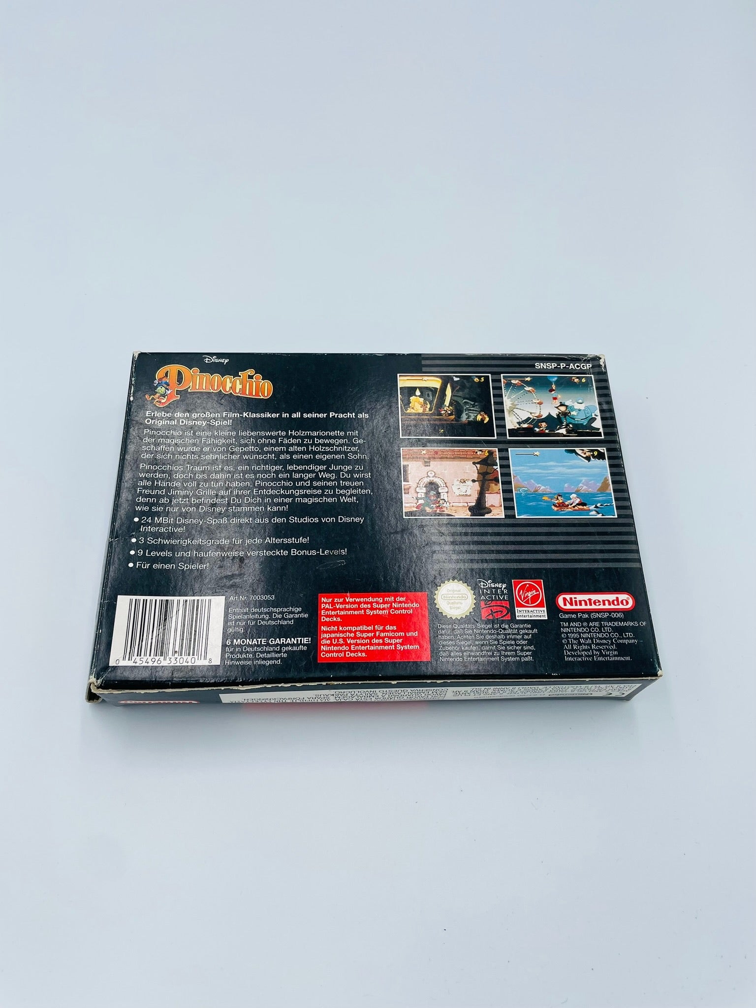 SNES | Disney's Pinocchio | CIB