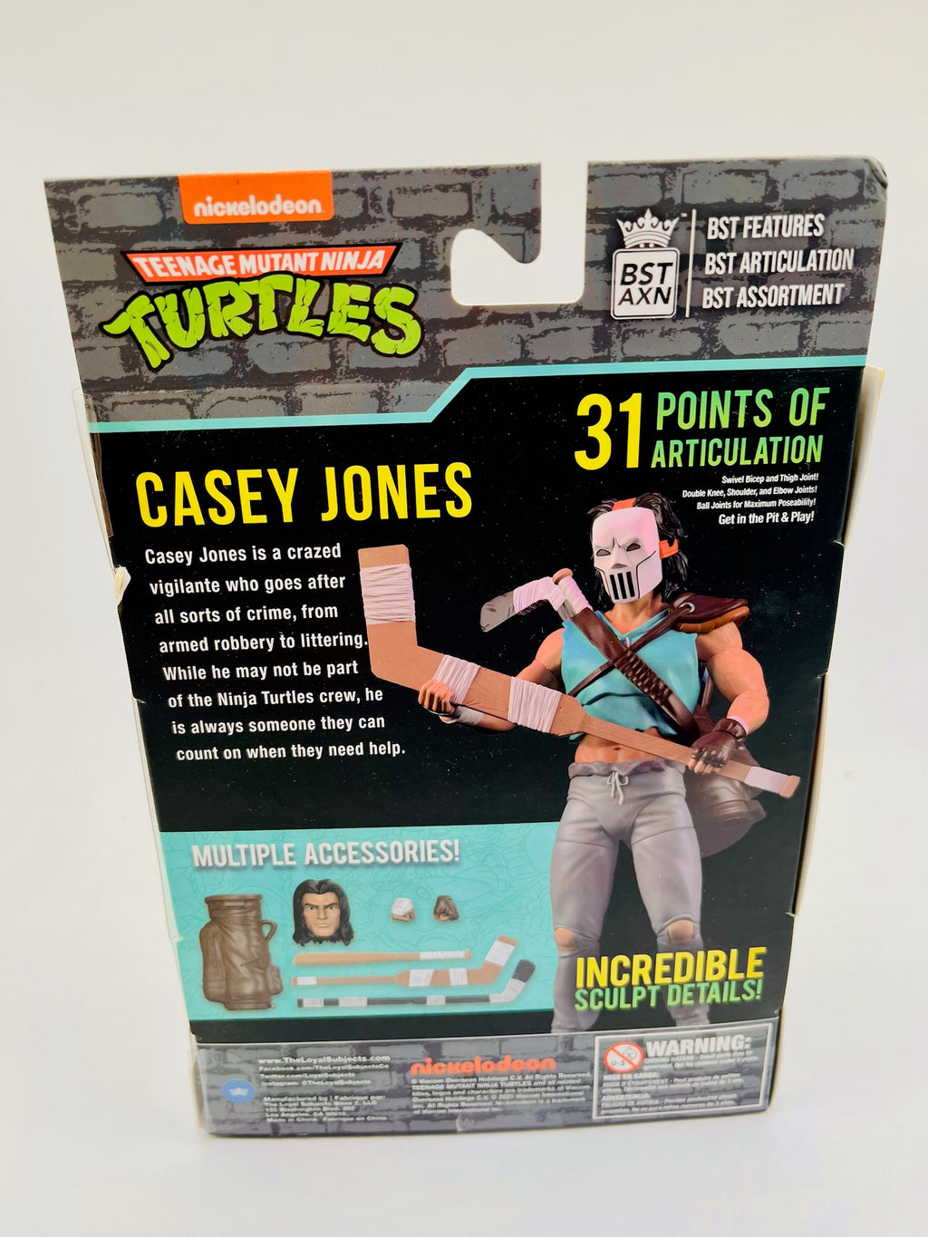 TMNT x BST AXN | Casey Jones Actionfigur | OVP