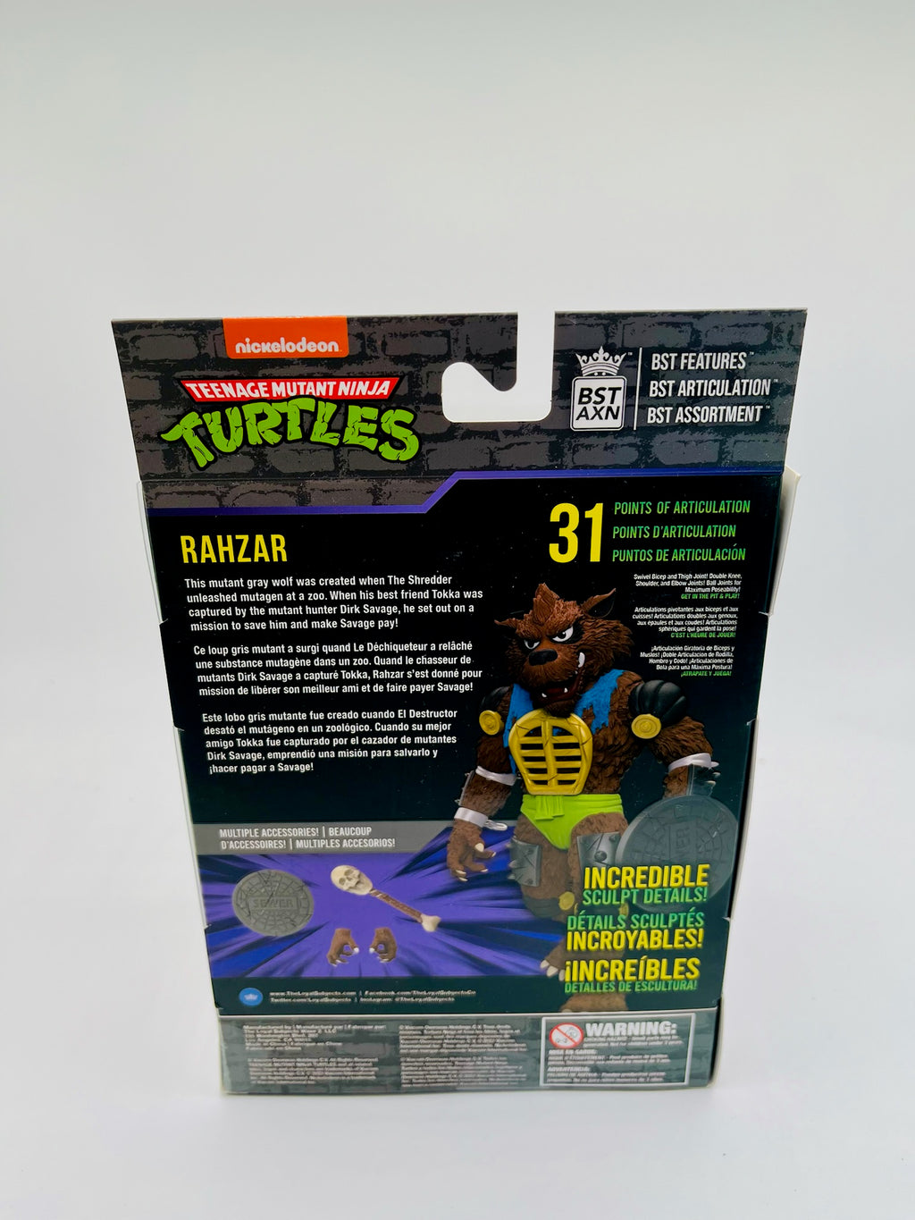 TNMT x BST AXN | Rahzar Actionfigur (OVP)