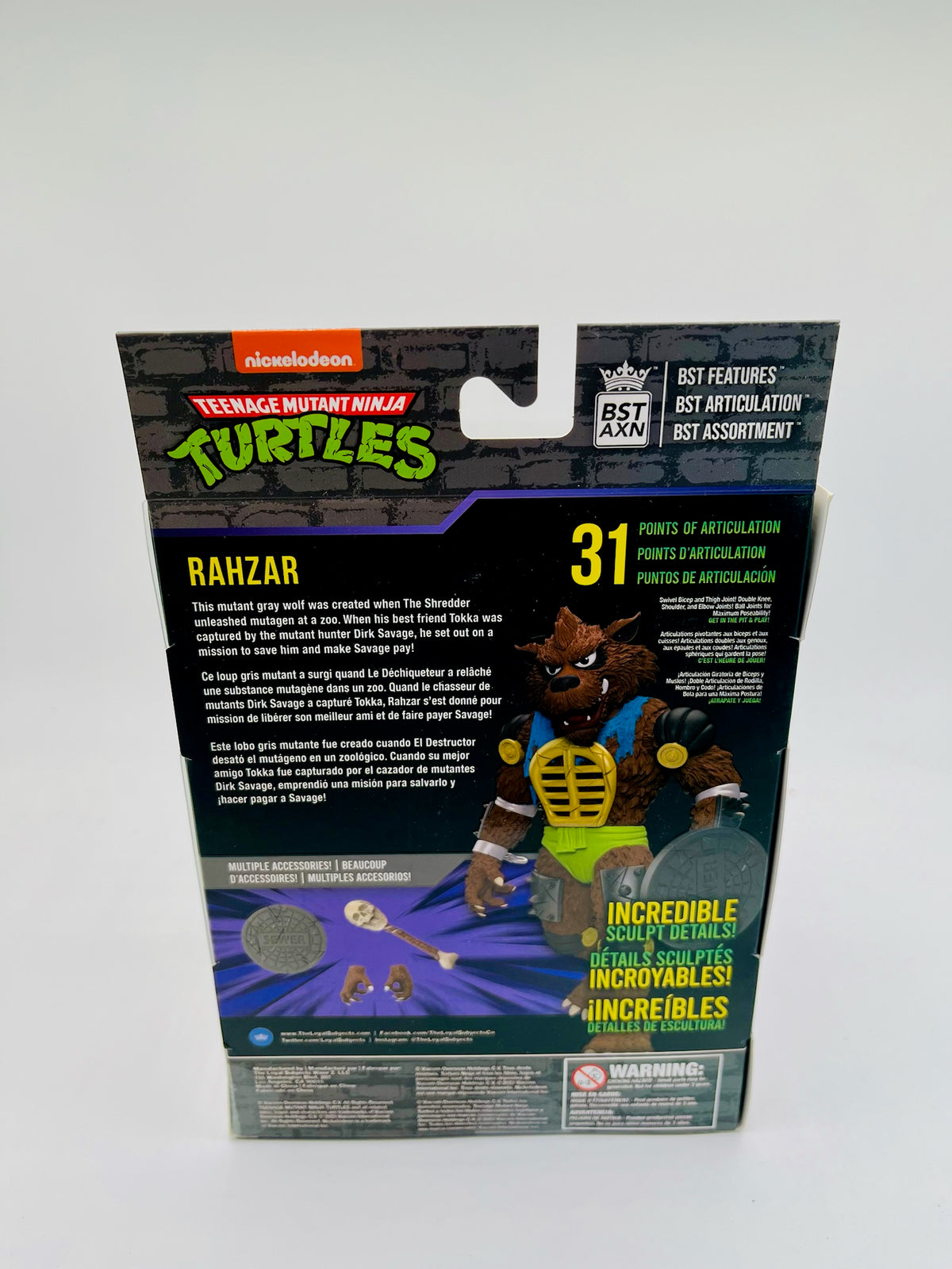 TNMT x BST AXN | Rahzar Actionfigur (OVP)