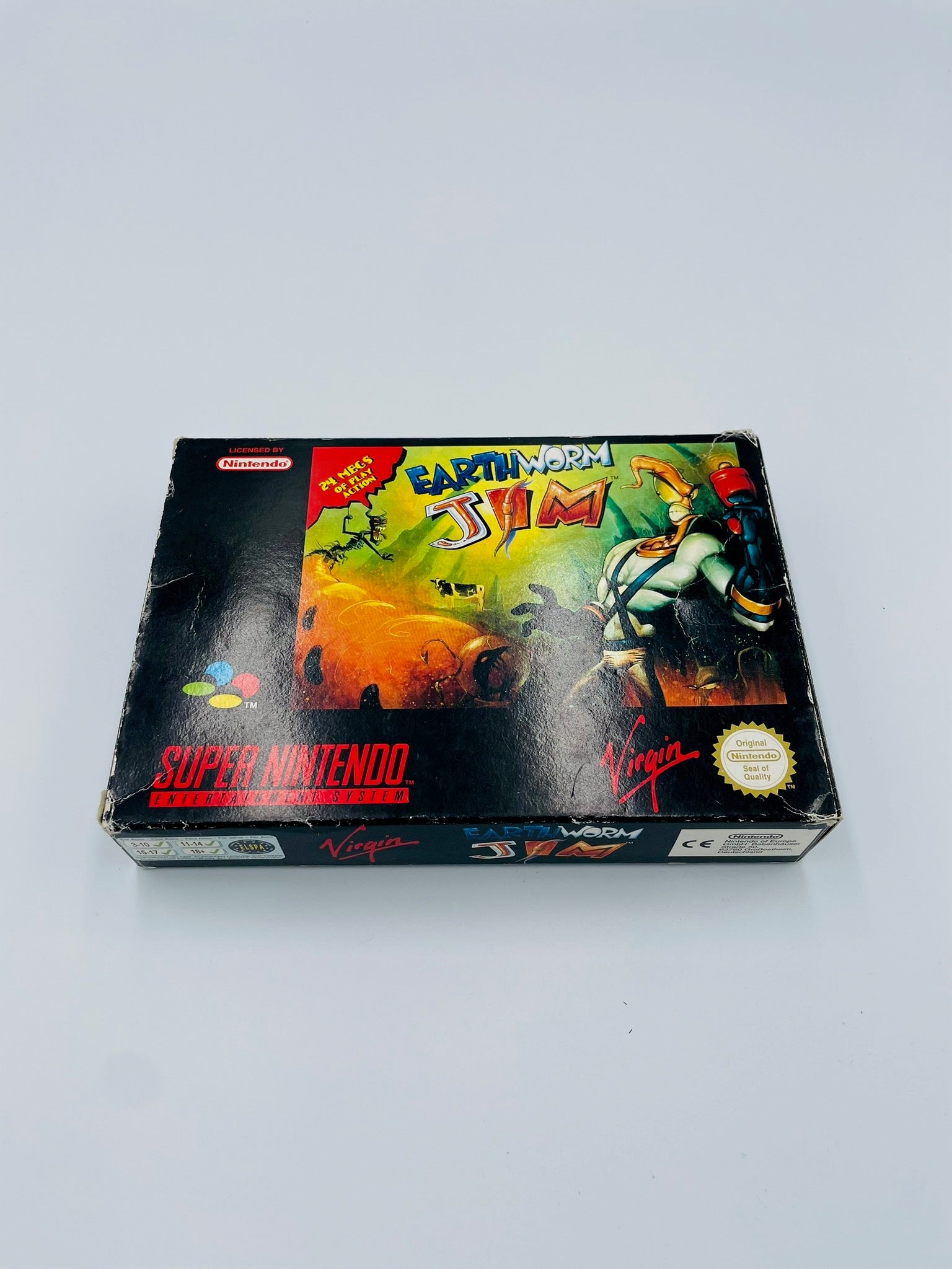 SNES | Earthworm Jim | CIB