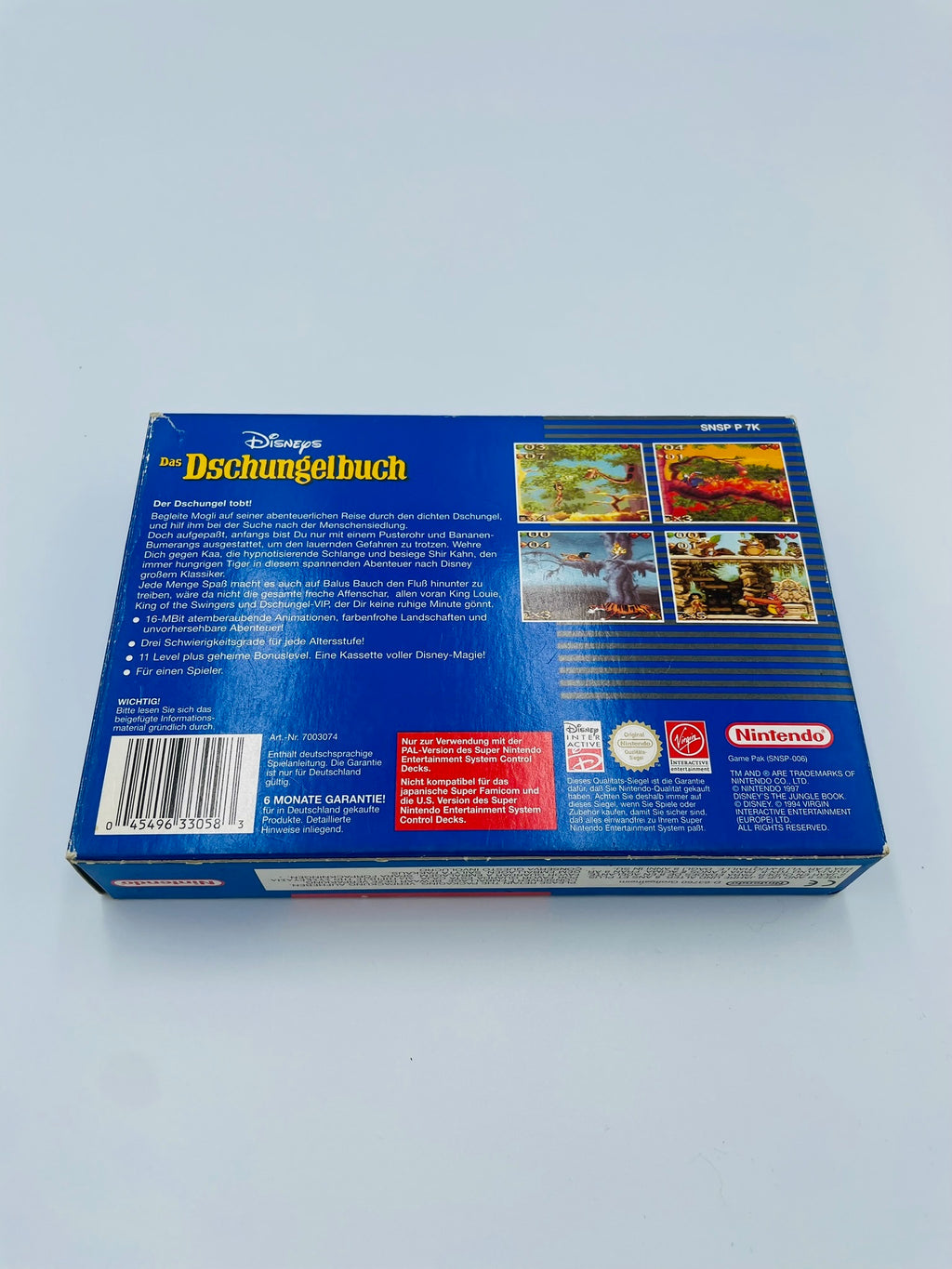 SNES | Disneys Das Dschungelbuch | CIB