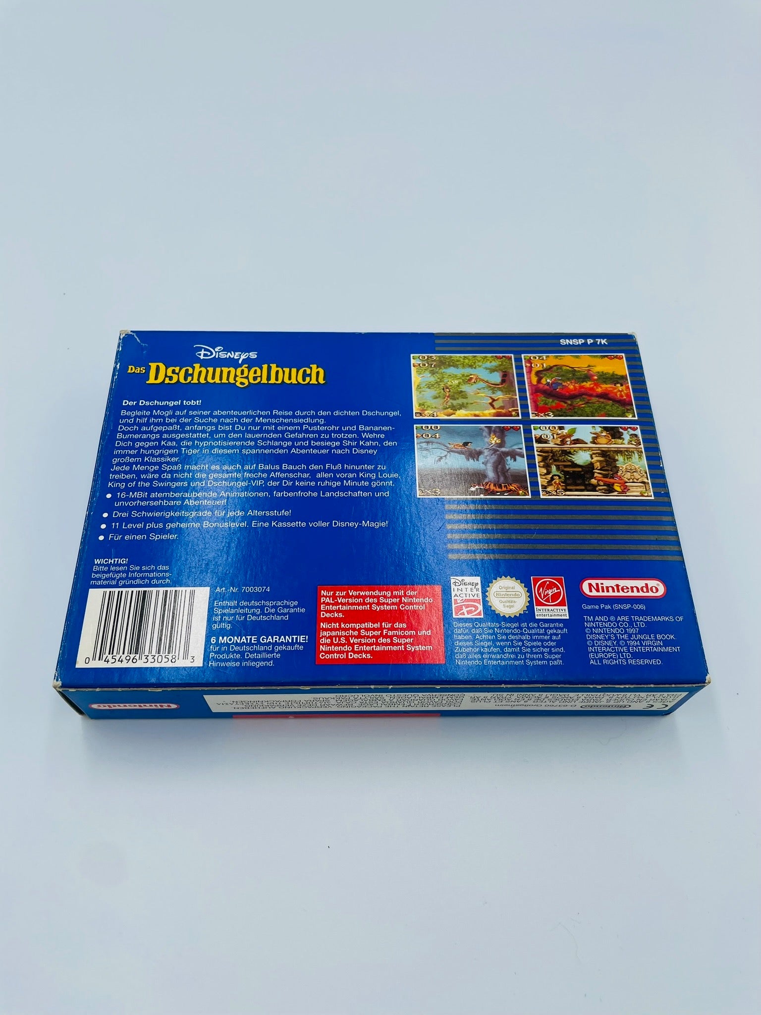 SNES | Disneys Das Dschungelbuch | CIB