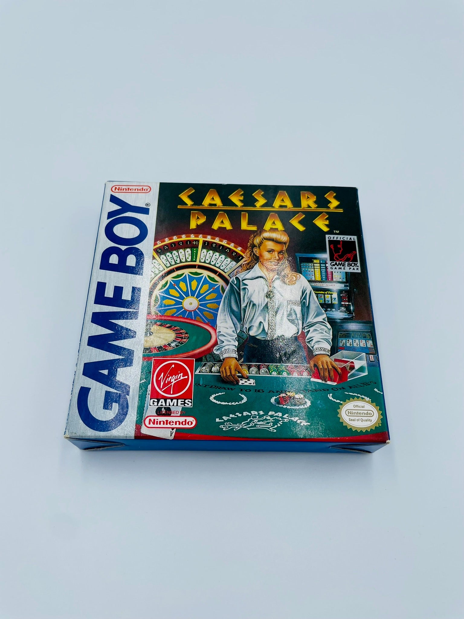 Game Boy | Caesars Palace | OHNE INLAY NUR MODUL UND ANLEITUNG OVP