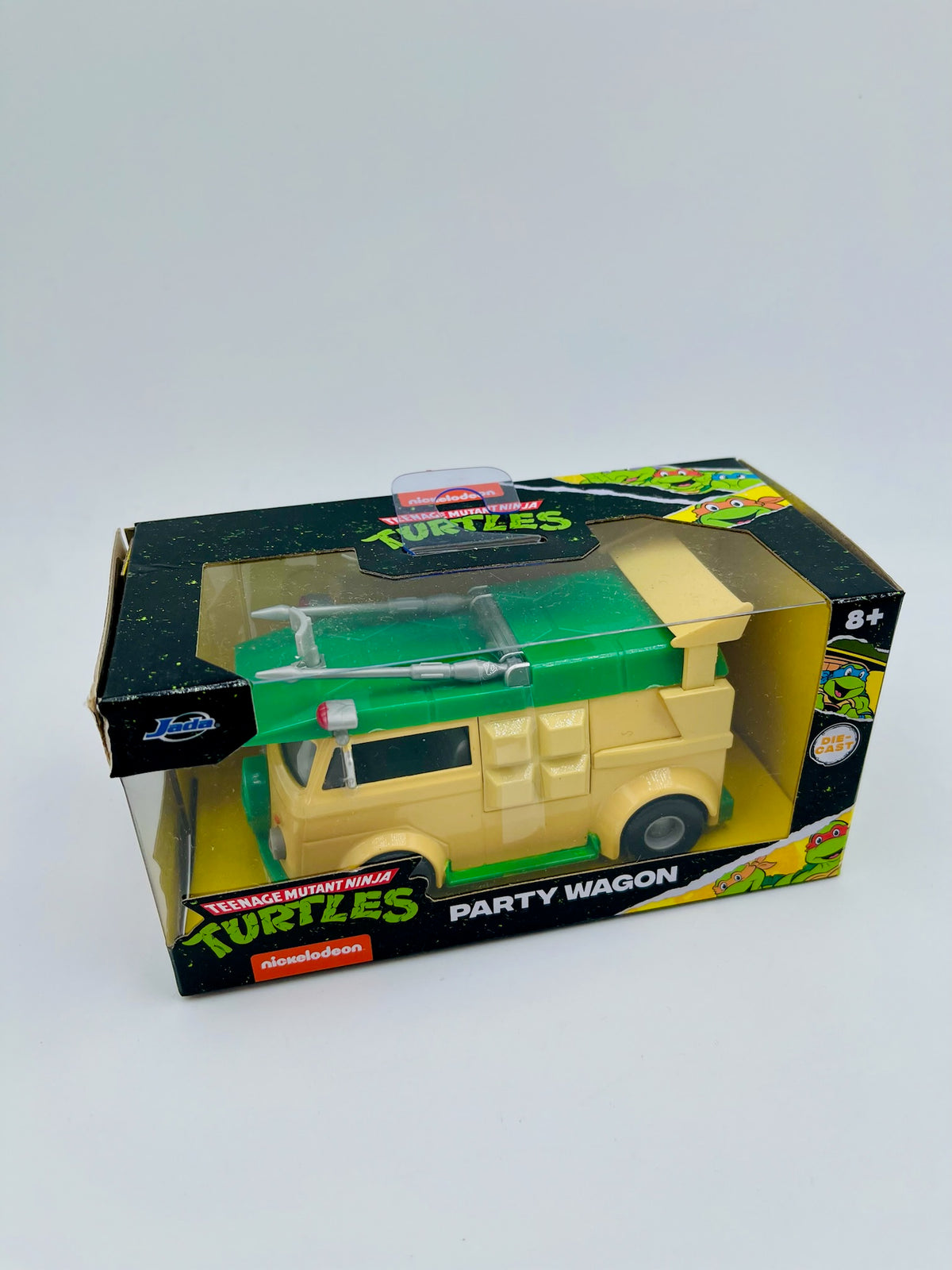 Teenage Mutant Ninja Turtles | Party Wagon (Fensterbox, Die-Cast Fahrzeug) | OVP