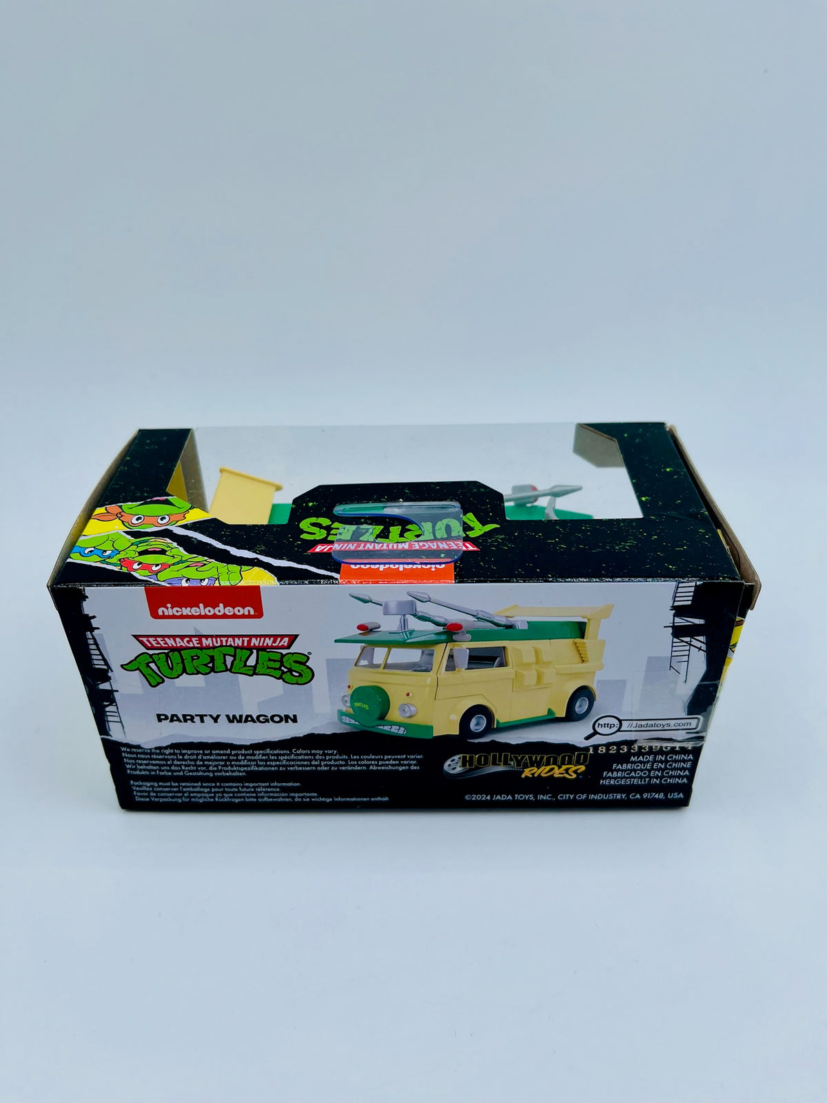 Teenage Mutant Ninja Turtles | Party Wagon (Fensterbox, Die-Cast Fahrzeug) | OVP
