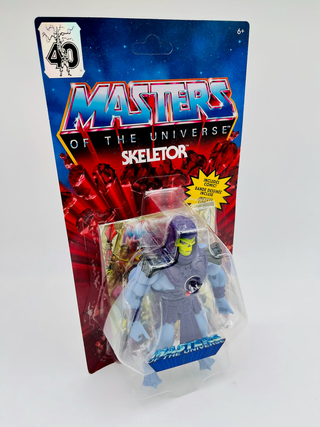 MOTU | Skeletor | Masters of the Universe | 40th Anniversary Karted | OVP