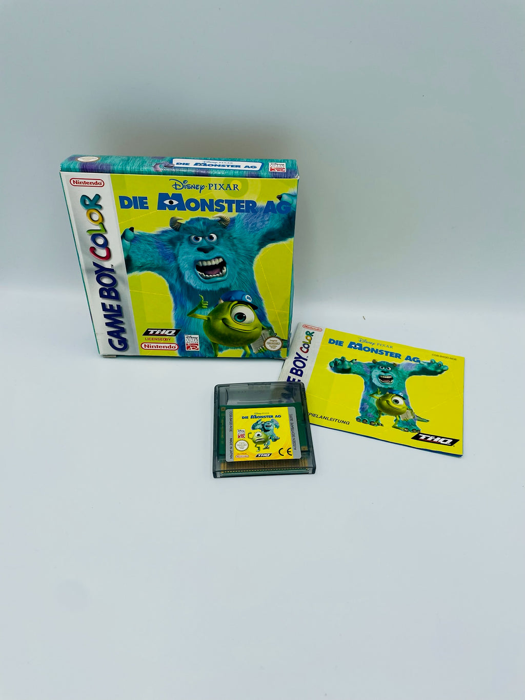 Game Boy Color | Disney Pixar Die Monster AG | CIB