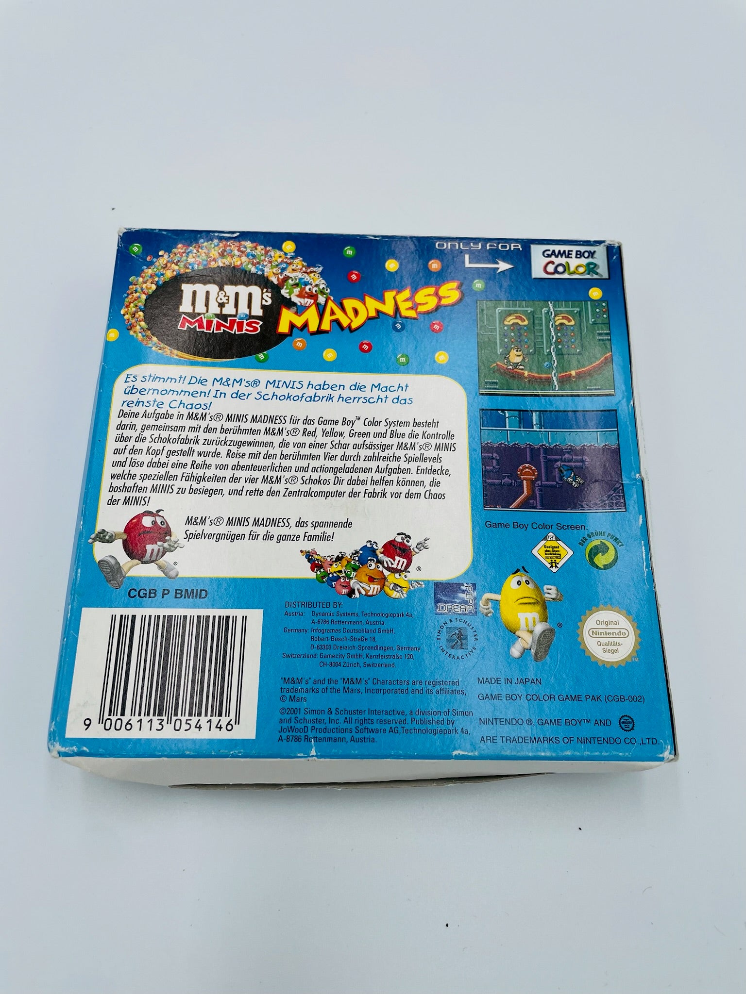 Game Boy Color | M&M's Minis Madness | CIB
