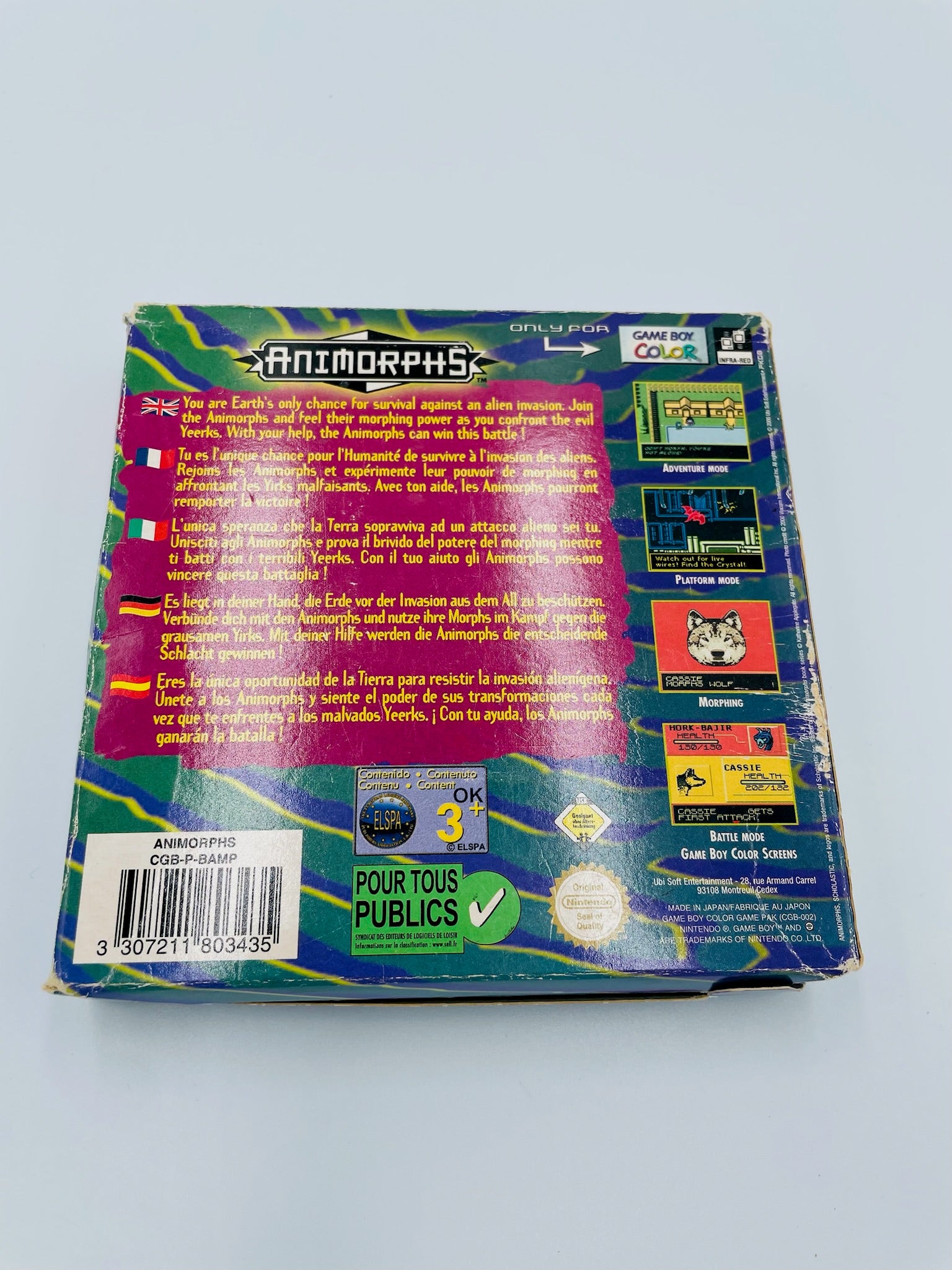 Game Boy Color | Animorphs | CIB